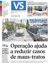 Capa do jornal Jornal VS 19/10/2020