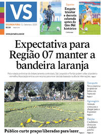 Capa do jornal Jornal VS 21/09/2020