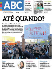Capa do jornal Jornal VS 21/11/2020
