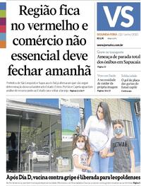 Capa do jornal Jornal VS 22/06/2020