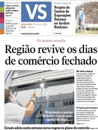 Capa do jornal Jornal VS 23/06/2020