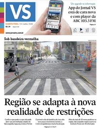 Capa do jornal Jornal VS 25/06/2020