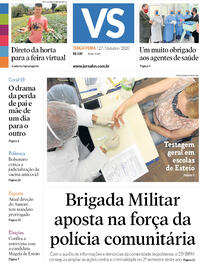 Capa do jornal Jornal VS 27/10/2020