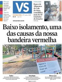 Capa do jornal Jornal VS 29/06/2020