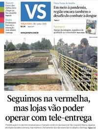 Capa do jornal Jornal VS 30/06/2020