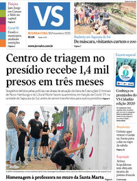 Capa do jornal Jornal VS 30/11/2020