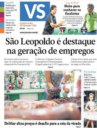 Capa do jornal Jornal VS 30/12/2020