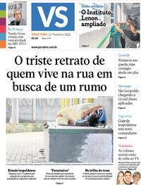 Capa do jornal Jornal VS 02/02/2021