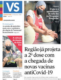 Capa do jornal Jornal VS 03/02/2021