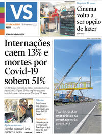 Capa do jornal Jornal VS 08/02/2021