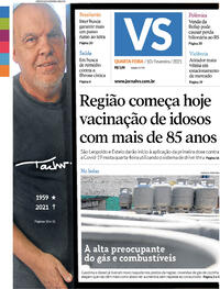Capa do jornal Jornal VS 10/02/2021
