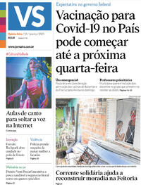 Capa do jornal Jornal VS 14/01/2021