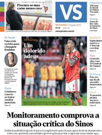 Capa do jornal Jornal VS 12/08/2022