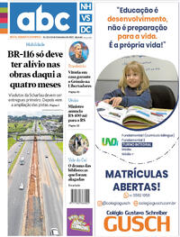 Capa do jornal Jornal VS 01/12/2023