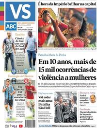 Capa do jornal Jornal VS 03/03/2023