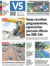 Capa do jornal Jornal VS 12/12/2023