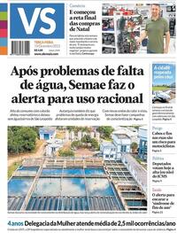 Capa do jornal Jornal VS 19/12/2023