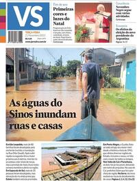 Capa do jornal Jornal VS 21/11/2023