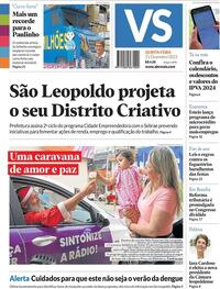 Capa do jornal Jornal VS 21/12/2023