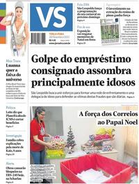 Capa do jornal Jornal VS 28/11/2023