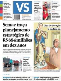Capa do jornal Jornal VS 29/11/2023