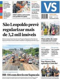 Capa do jornal Jornal VS 30/11/2023