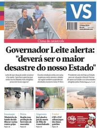Capa do jornal Jornal VS 02/05/2024