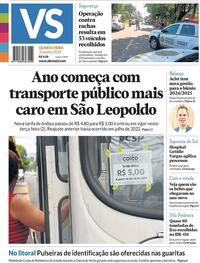 Capa do jornal Jornal VS 03/01/2024