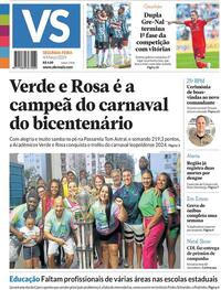 Capa do jornal Jornal VS 04/03/2024