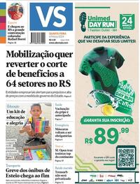 Capa do jornal Jornal VS 06/03/2024