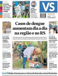 Capa do jornal Jornal VS 07/02/2024