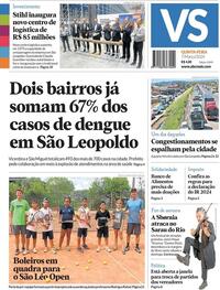 Capa do jornal Jornal VS 07/03/2024