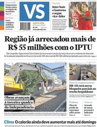 Capa do jornal Jornal VS 08/02/2024