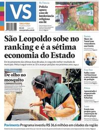 Capa do jornal Jornal VS 09/01/2024
