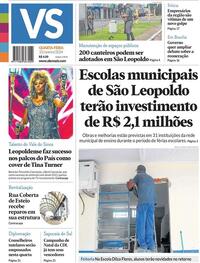 Capa do jornal Jornal VS 10/01/2024