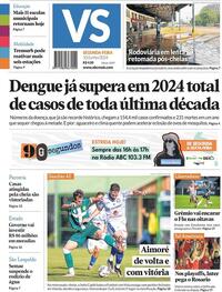 Capa do jornal Jornal VS 10/06/2024