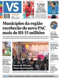 Capa do jornal Jornal VS 11/03/2024