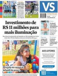 Capa do jornal Jornal VS 12/02/2024