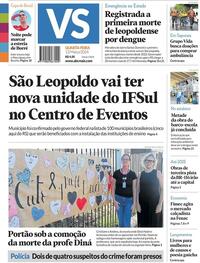 Capa do jornal Jornal VS 13/03/2024