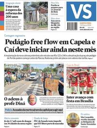 Capa do jornal Jornal VS 14/03/2024