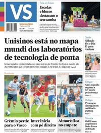 Capa do jornal Jornal VS 15/04/2024