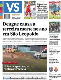 Capa do jornal Jornal VS 18/03/2024