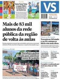 Capa do jornal Jornal VS 19/02/2024