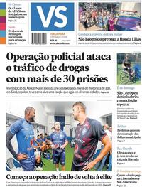 Capa do jornal Jornal VS 19/03/2024