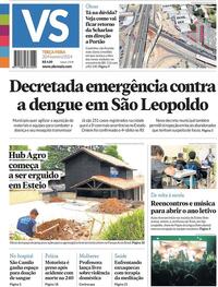Capa do jornal Jornal VS 20/02/2024