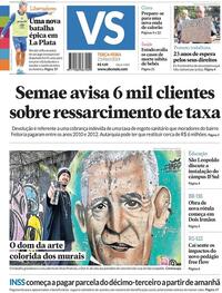Capa do jornal Jornal VS 23/04/2024