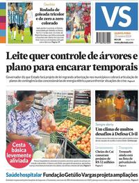 Capa do jornal Jornal VS 25/01/2024