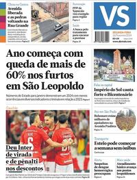 Capa do jornal Jornal VS 26/02/2024