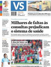 Capa do jornal Jornal VS 26/03/2024