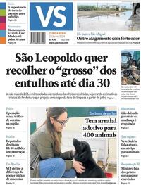 Capa do jornal Jornal VS 27/06/2024
